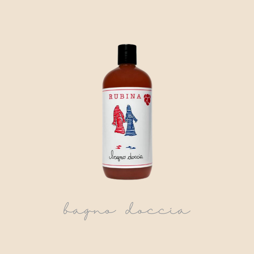 SHOWER BATH and SHAMPOO with concentrated grape juice "DOPPIO USO"